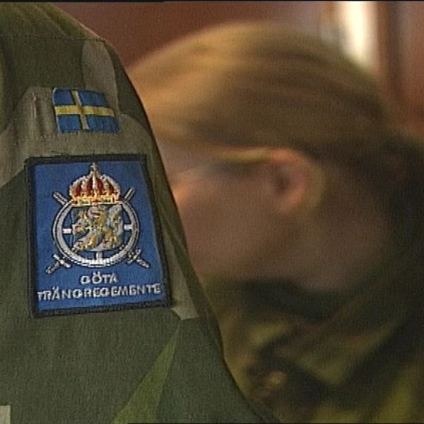 Försvarsanställd på Skaraborgs regemente blev knivskuren (arkivbild).