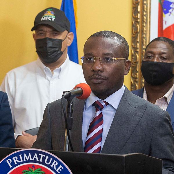 Haitis premiärminister Claude Joseph.