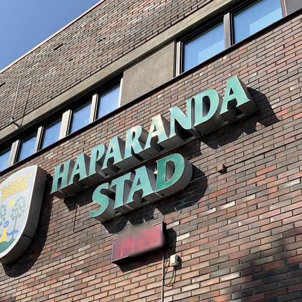 Haparanda kommunhus / Haparanda kommun / Haparanda stad.