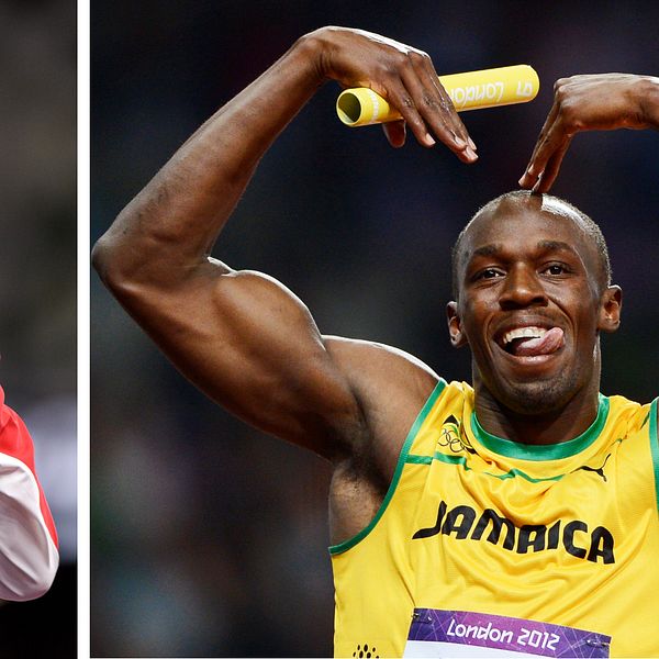 Efter sitt OS-guld fick Karsten Warholm en hälsning från Usain Bolt.