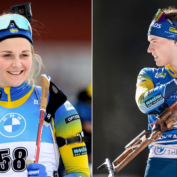 Stina Nilsson och Hanna Öberg.