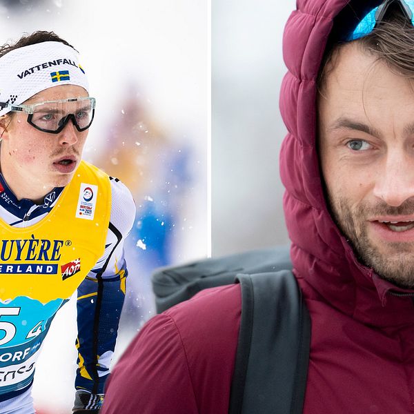 Petter Northug pikar Sverige inför Trollhättan.