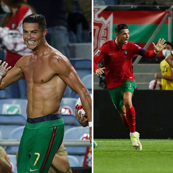 Cristiano Ronaldo stor matchhjälte mot Irland.