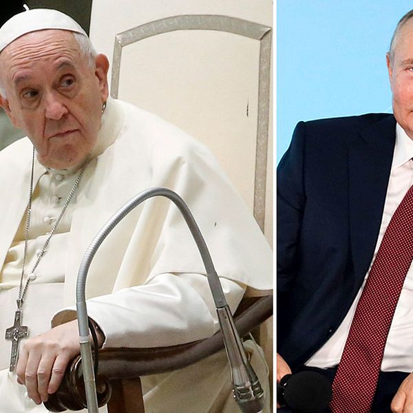 Påve Franciskus/Vladimir Putin
