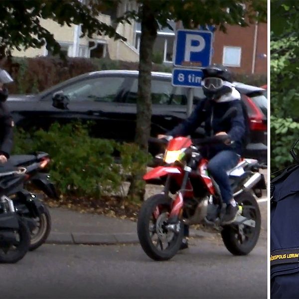 Är busåkning med moped fritt fram i Lerum nu? Den frågan besvaras områdespolisen Niklas Lindroth i klippet.