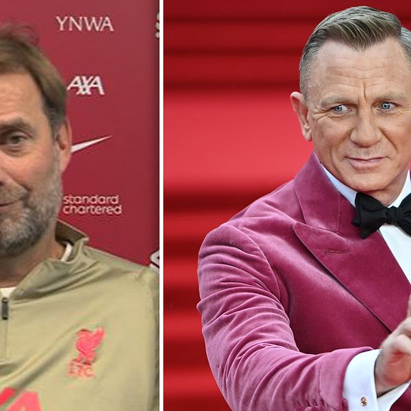 Jürgen Klopp och Liverpool-supportern Daniel Craig gillar varandra.