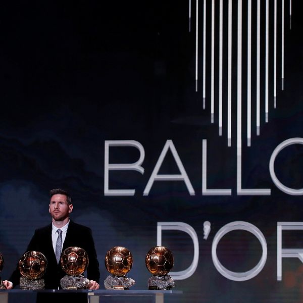 Leo Messi har tagit hem Ballon d'Or sex gånger, flest av alla.