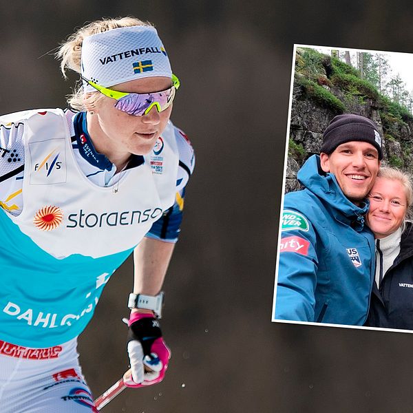 Maja Dahlqvist satsar mot OS, bland annat med stöd från pojkvännen Kevin Bolger.