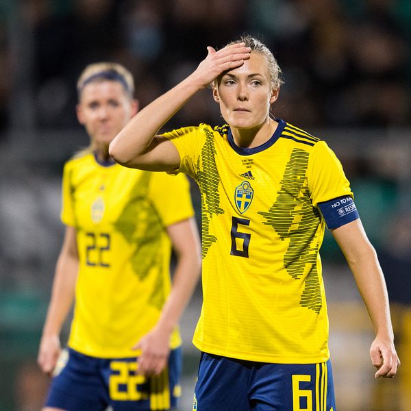 Magdalena Eriksson gjorde sin 78:e landskamp.