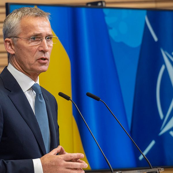 Miliäralliansen Natos generalsekreterare Jens Stoltenberg.