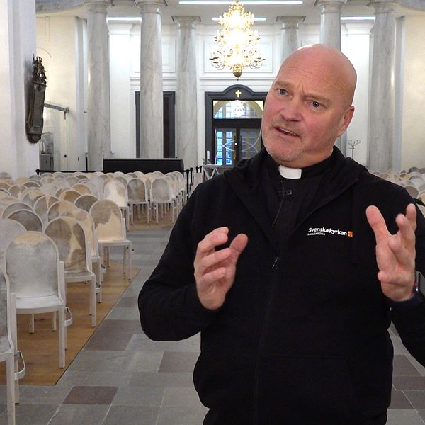 Gabriel Norrgård, kyrkoherde i Karlskrona-Aspö pastorat, i Fredrikskyrkan