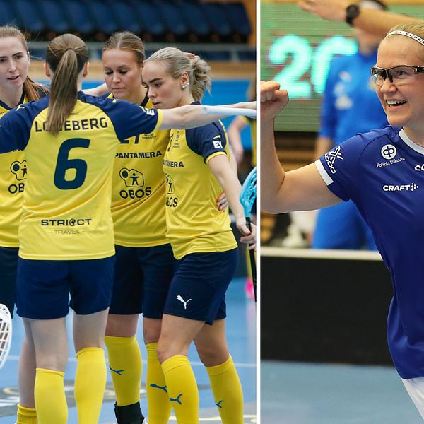Sverige möter Finland i VM-finalen.