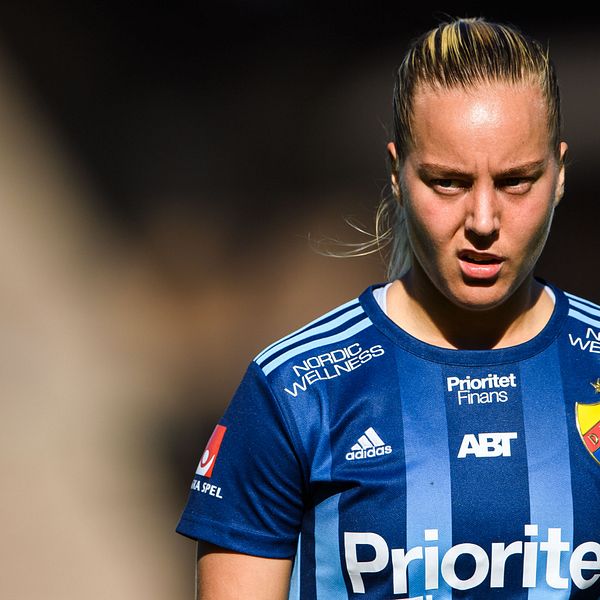 Fanny Lång får inte förnyat kontrakt med Djurgården.