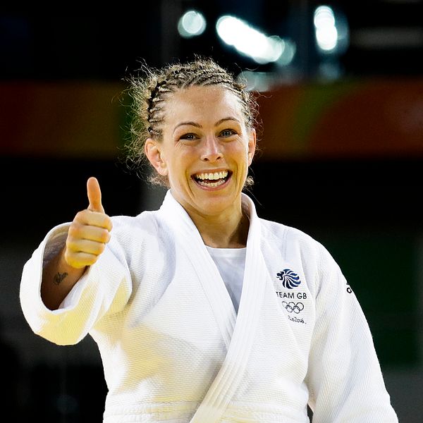 Sally Conway blir ny förbundskapten för judolandslaget. Här är hon under OS i Rio 2016.