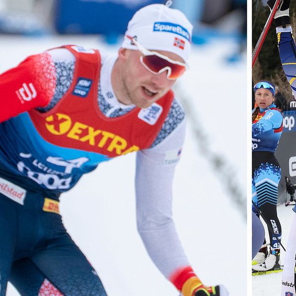 Even Northug var långsammare än Ebba Andersson i Tour de Ski-avslutningen.