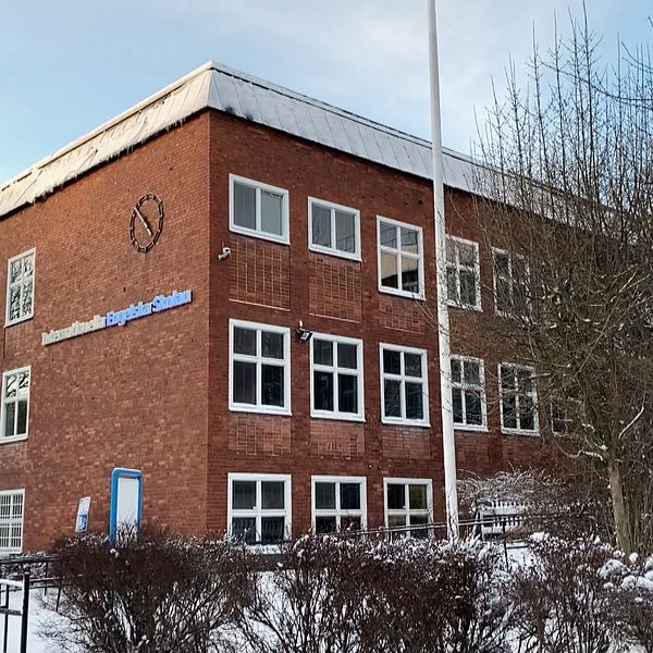 Internationella Engelska skolans (IES) fastighet i Gubbängen
