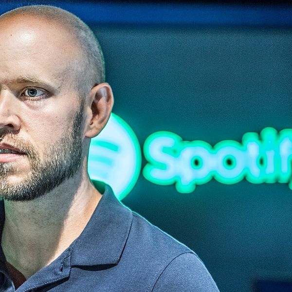 Spotifys medgrundare och vd Daniel Ek.