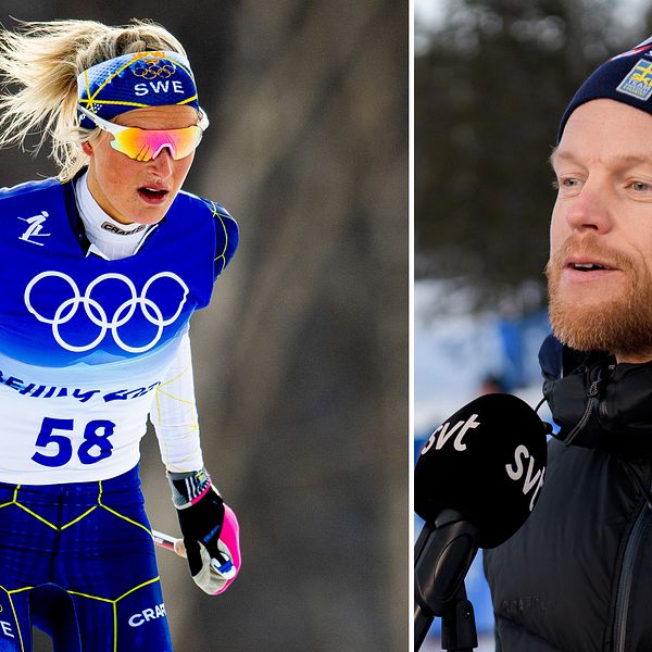 Anders Byström berättar att Frida Karlsson nu är redo för stafetten.