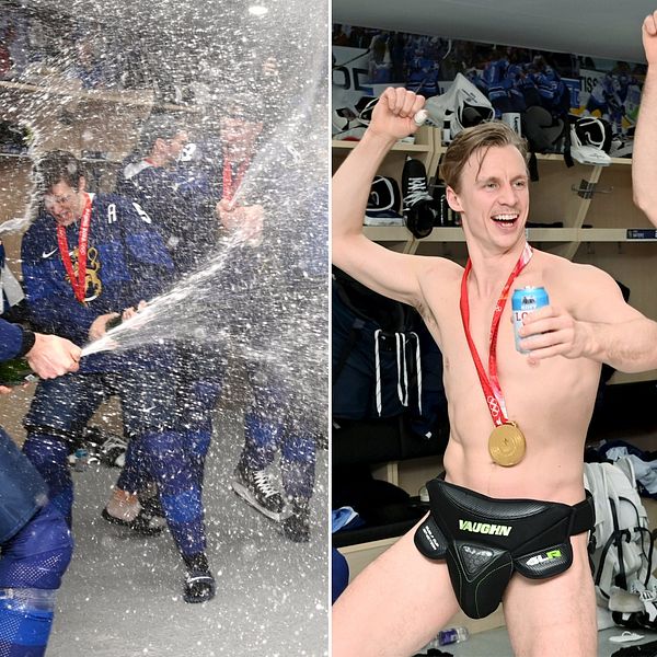 Finland firar historiska OS-guldet.