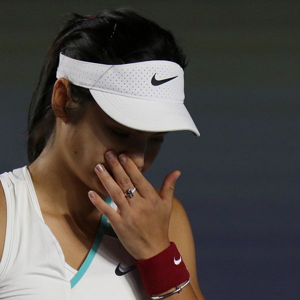 Emma Raducanu tvingades bryta nattens WTA-match.