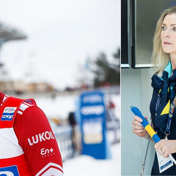 Karin Mattsson hoppas kunna stoppa ryska skidåkare inom kort.