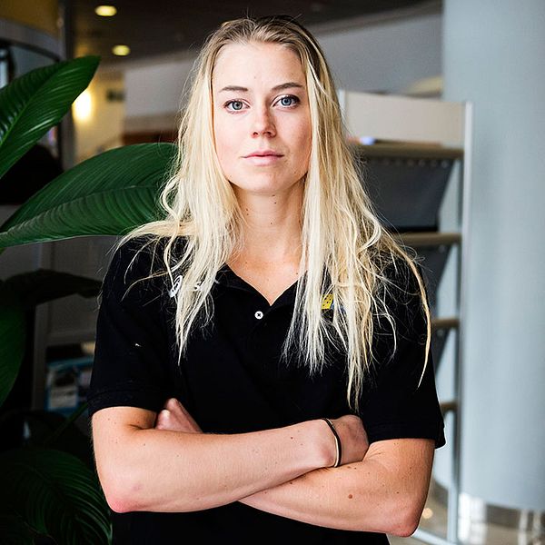 Iksus landslagsspelare Victoria Wikström.