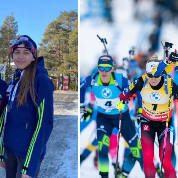 Julia Horodna och hennes syster Olena.