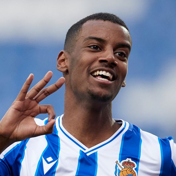 Alexander Isak slog till för Real Sociedad.