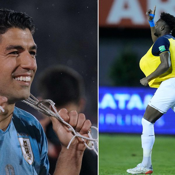 Både Uruguay och Ecuador är klara för fotbolls-VM.