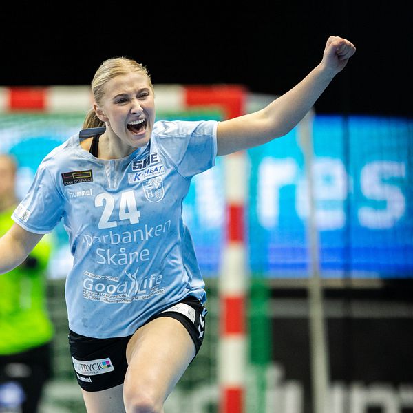 Höörs Ida Gullberg gjorde fem mål i segern.