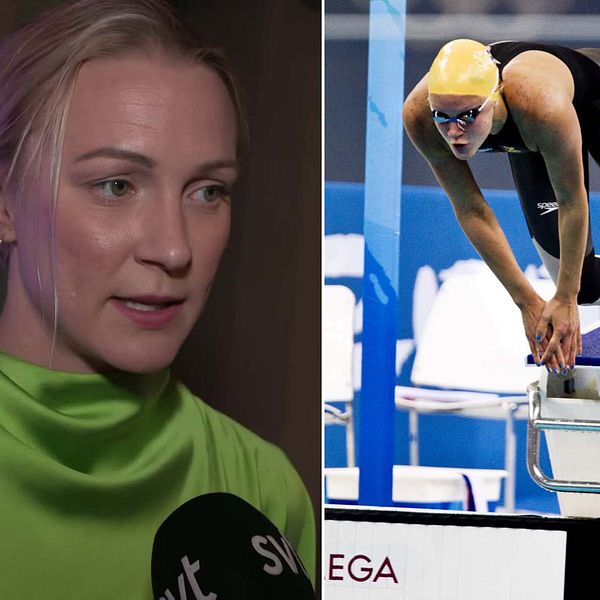 Sarah Sjöström berättar att det funkade bra för henne att åka på OS som 14-åring.