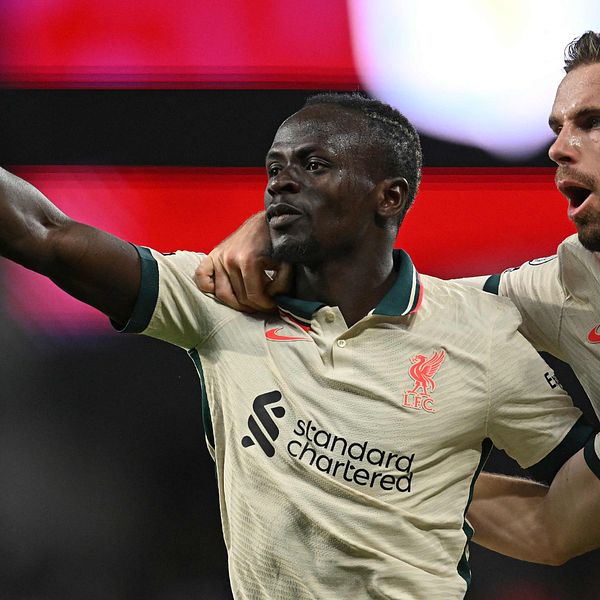 Sadio Mané gjorde ett av Liverpools mål.