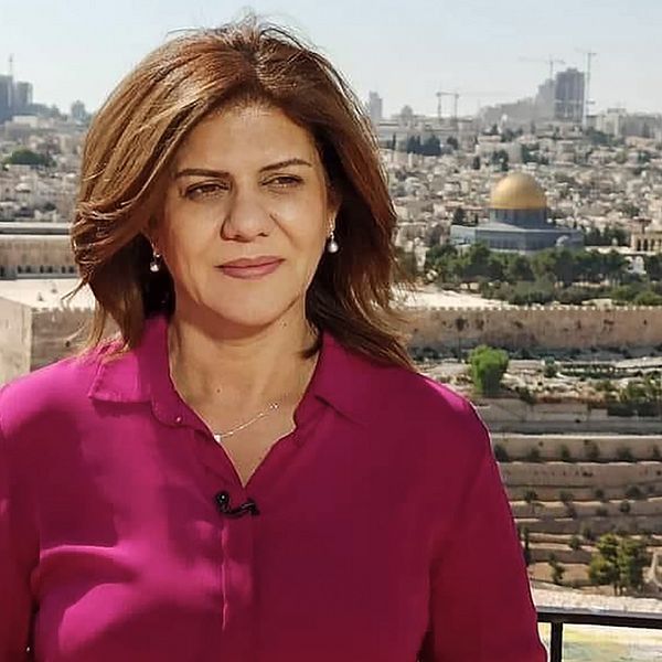 Al Jazeera-journalisten Shireen Abu Akleh sköts till döds i Jenin 11 maj.