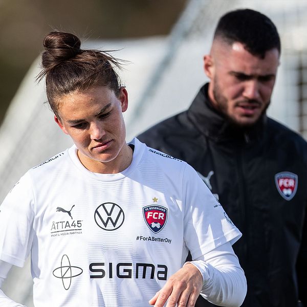 Rosengårdsspelaren Katrine Veje kan missa finalen i svenska cupen