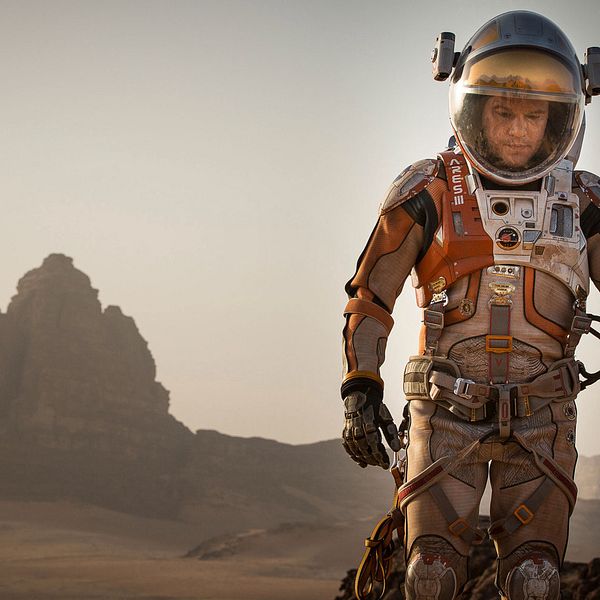 Matt Damon som ofrivillig marsmänniska i Ridley Scotts ”The Martian” som premiärvisas i Toronto.