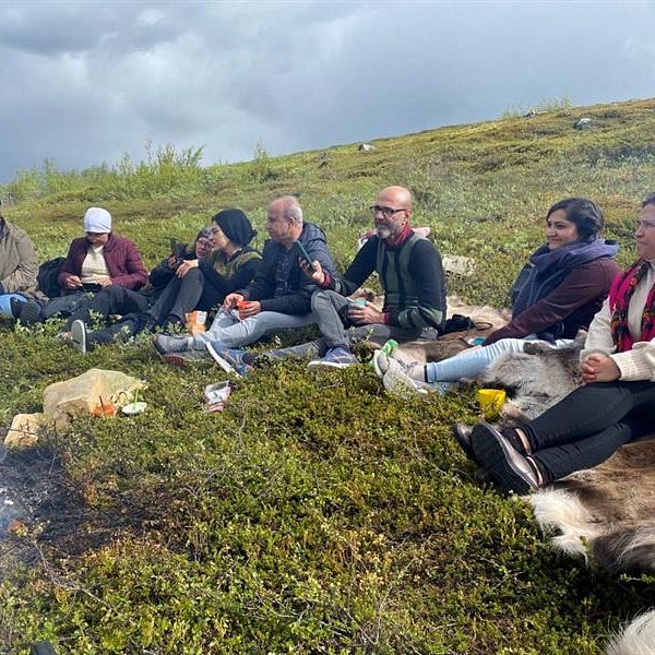 Kurdiska författare på besök i Sápmi