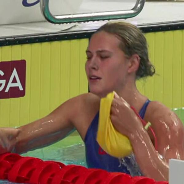 Sofia Åstedt missar final på 200 meter fritt.