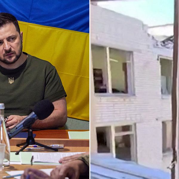 Zelenskyj: ”Vi har tyvärr lidit av smärtsamma förluster”