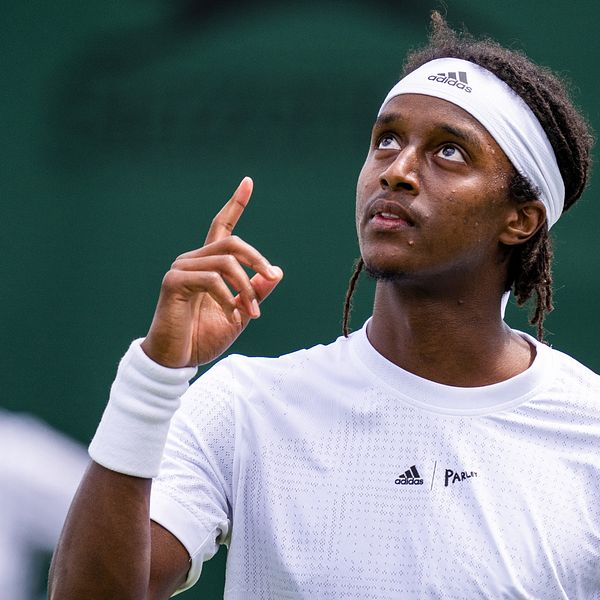 Mikael Ymer är klar för andra rundan av Wimbledon.