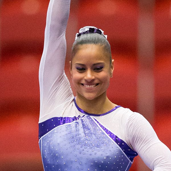 33-åriga gymnasten Marcela Torres tog tre guld på SM-veckan.