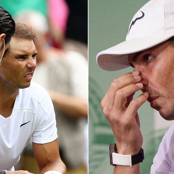 Rafael Nadal tvingas bryta Wimbledon.