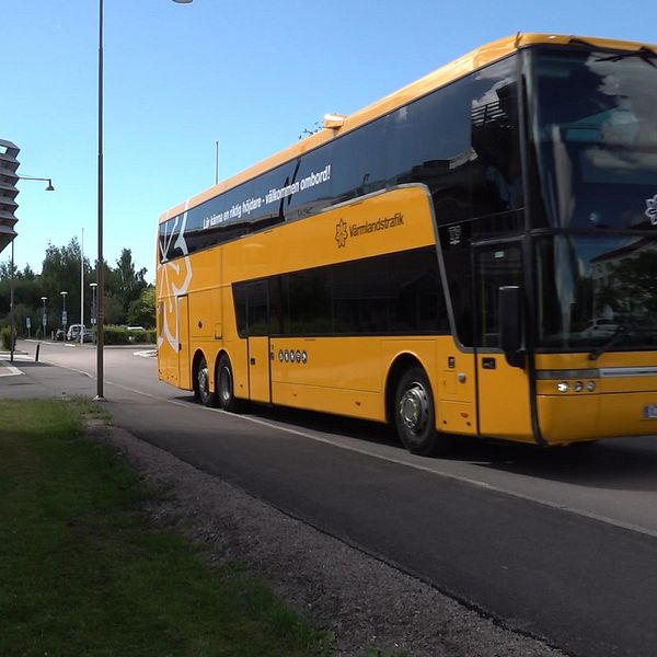 Region Värmland börjar köra dubbeldäckare i kollektivtrafiken