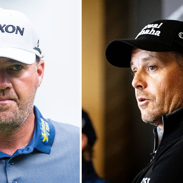 Peter Hanson och Henrik Stenson.