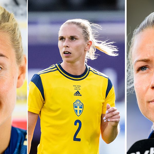 Emma Kullberg, Jonna Andersson och Hanna Glas är covid-smittade och missar kvartsfinalen mot Belgien.
