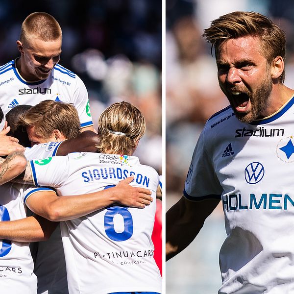 IFK Norrköping, med lagkapten Christoffer Nyman, fick jubla på lördagen.