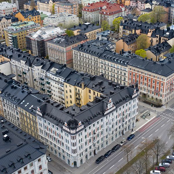 En bit av Stockholms redan dyraste område, Östermalm.