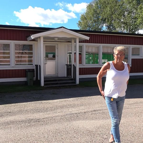 Paviljongen på Sonfjällsskolan i Hede.