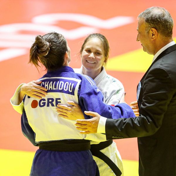 Nicolina Pernheim tog guld på judo-EM för synskadade.