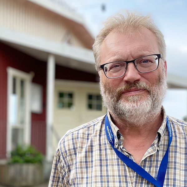 Sverigedemokraternas ordförande i Laholm, Peter Berndtsson.