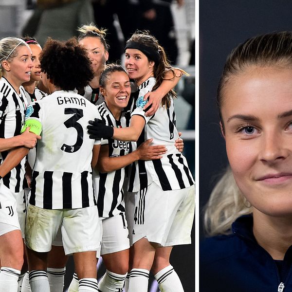 Amanda Nildén blev målskytt i Champions League-kvalet.